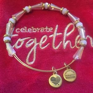 NWOT Alex and Ani beaded bracelet
